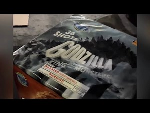 Godzilla 36 Shots Firework (full video) (double breaks)