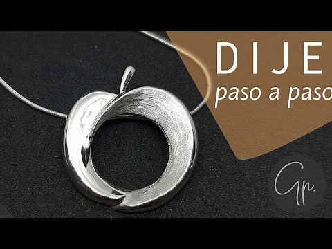 HOW TO MAKE A SILVER PENDANT🍎