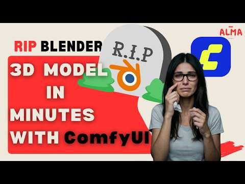 RIP Blender? Convert Any Image to 3D Model in Minutes FOR FREE (ComfyUI Tutorial)