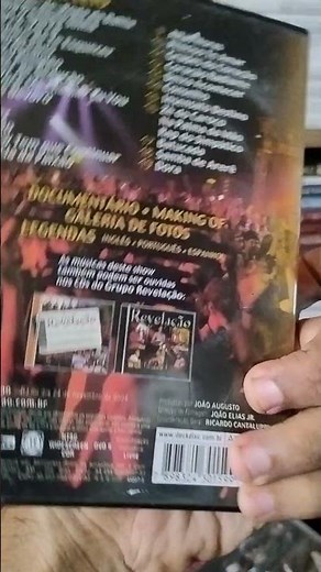 DVD Grupo Revelação – Ao Vivo no Olimpo | Pagode de Respeito | Ótimo Estado e Original