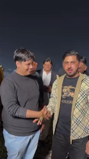 Malik Subhan and Friends Celebrating Audition Success