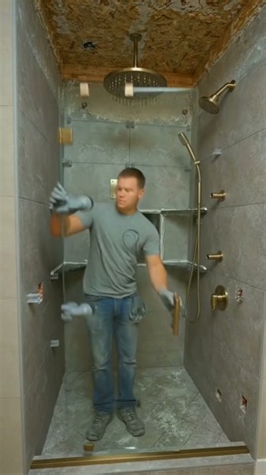 Bathroom Restoration Timelapse | Amazing Before & After Transformation 🚿✨ #shorts