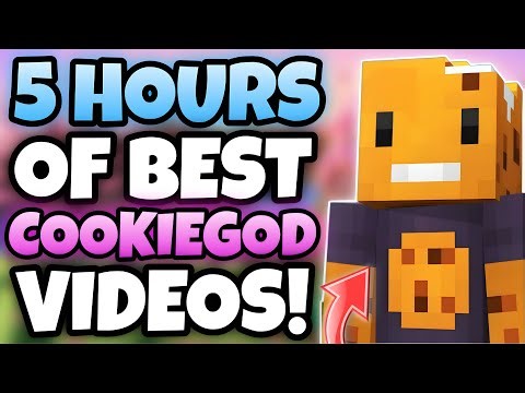 *5 HOURS* OF COOKIEGOD VIDEOS TO FALL ASLEEP TO! (MINECRAFT)