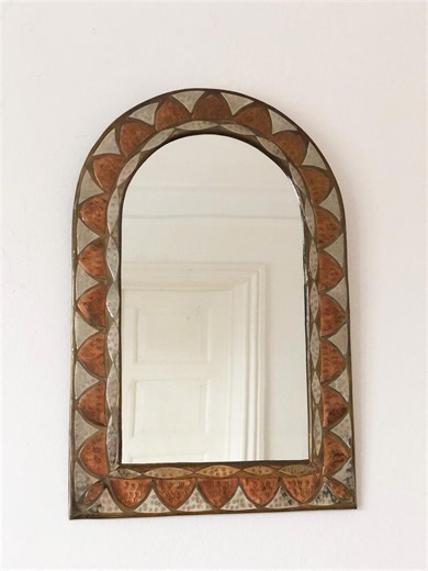 Vintage Brass Wall Mirror – Hollywood Regency, Spanish, 1960s - Etsy Australia