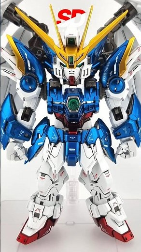 MGSD Wing Gundam Zero Painted 1-Min Gunpla Showcase