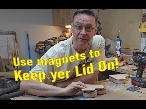 Using Tiny Magnets to Keep the Lid on My Heart-Shaped Lidded Box