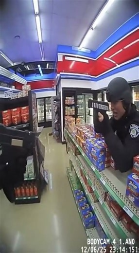 scary gnome goes to store and arrested by Police and kills police