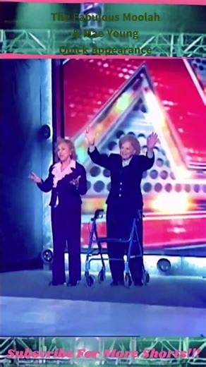 The Fabulous Moolah & Mae Young Quick Appearance #WWERaw