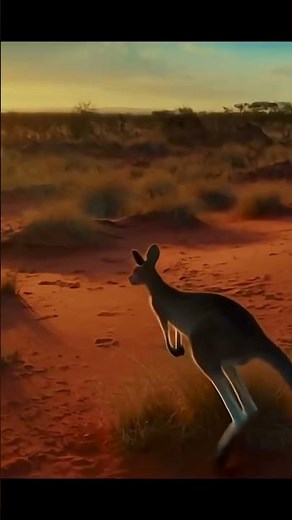 Avustralya’nın simge canlısı kanguru #vahşiyaşam #avustralya #belgesel #kanguru