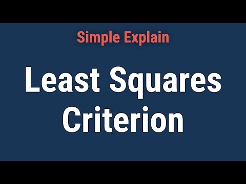 Least Squares Criterion: What it is, How it Works