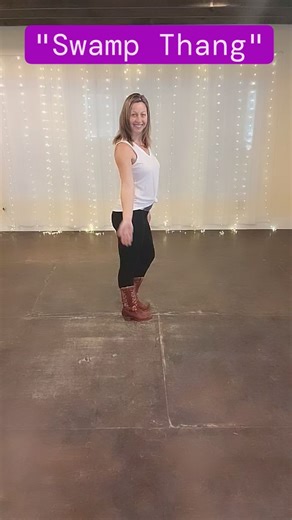 83 reactions · 36 shares | A fast one for today!! #swampthang #linedancer #linedancingfun #linedancing #linedancers #linedancersofinstagram #dancer #dancing | Dance With Raquel- Couples/Line Dance/Choreography/Weddings | Facebook