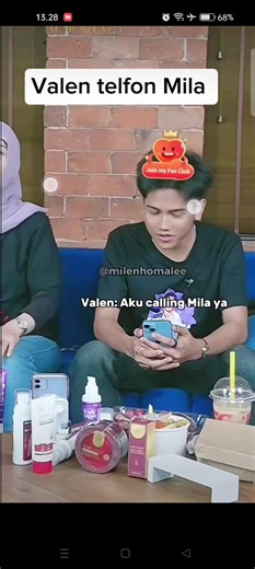 VALEN VC MILA 😭 Udah gak bisa berkata kata lagi🥺🥰 #Valenvcmila #Valen #Mila #Almortaza #Livevalen