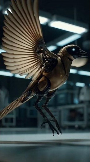 China’s Robot Bird Just Changed the Future of Flight.#biomimetic #AerialRobotics #futuretech