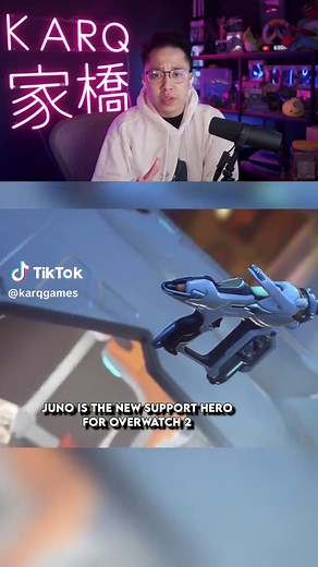 Overwatch's new SUPPORT HERO Space Ranger AKA Juno free trial July 19 - 21 weekend, full release on August 20 for Season 12 #overwatch #overwatch2 #overwatch2tiktok #overwatchnews #overwatch2news #spaceranger #juno