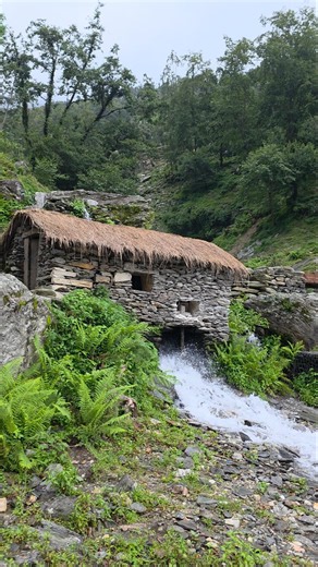 Inside a 900-Year-Old Water Mill | Traditional Himalayan Village Life That Still Exists #villagelife