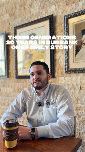 20 years in Burbank, through the voices of family. Diego, Margarita, and Betty reflect on 20 years in Burbank and the community that made it possible. Thank you for being part of our story. | Porto's Bakery