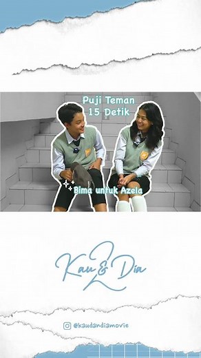 sweet bgt juga mereka berdua ya #kaudandiamovie #kaudandiamovie2 #filmindonesia