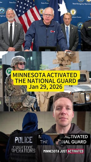 Minnesota Activates National Guard After Minneapolis Federal Shooting#Minneapolis #Minnesota #NationalGuard #ICE #BreakingNews