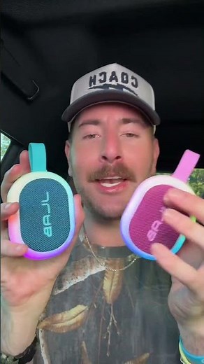JLab Pop Party Ultra-Portable Bluetooth speaker for the beach and pool this summer