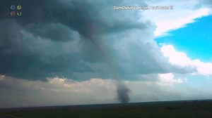Footage of the Perryton, Texas tornado as it hit the town and then footage of the tornado after it hit Perryton and was back over open country. Various scenes of several tornadoes around perryton, tx Shot Description 1: 0000 - 0103 - Perryton in town cone tornado 2: 0103 - 0152 - S of Perryton 2nd tornado with twin next to it 3: 0152 - 0240 - Driving along side the tall dusty tornado 4: 0240 - 0352 - Close range / zoomed in 5: 0353 to end - wide shot SID: David Baxter #tornado #texas #perryton T