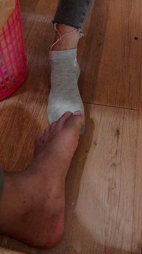 Casual Dining with Friends: Foot and Food Moments