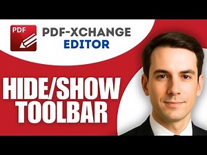 How To Hide Or Show Toolbar In Pdf XChange Editor