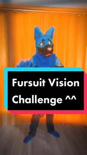 That's how far I can see in my Fursuit! How about you? 😊 #furry #furries #fursuit #fursuiter #germanfurry #furryfandom #furryfandom2023 #fursona #catfurry #catfursona #furrytiktok #furtok #furrytiktoker