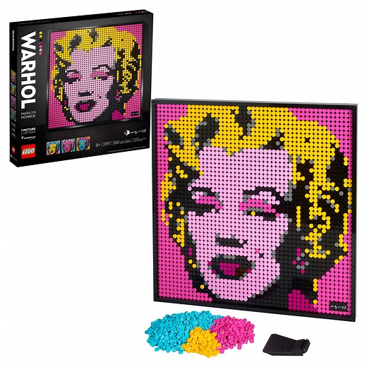 LEGO ART ANDY WARHOL'S MARILYN MONROE 31197