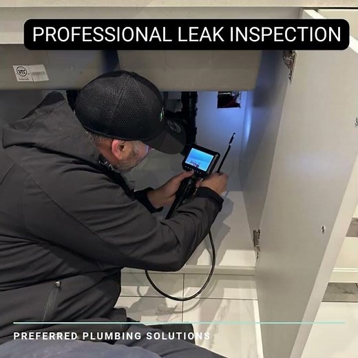 What actually happens during a professional leak inspection?