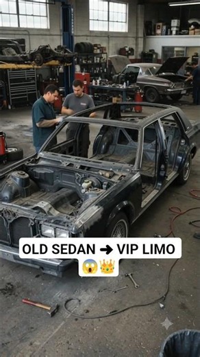 🔥 Old Car ➜ Luxury Executive Limousine 😱👑