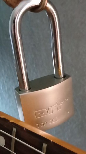 Strap Locks #guitar #fender #guitarfunny #guitarrepair | Sunthorn Chinbut