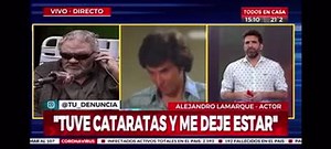 Video: El drama del actor Palmiro Caballasca