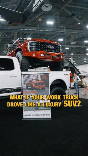 Robert Davis on Instagram: "When it comes to big trucks, ride quality usually takes a backseat to function. But this changes everything. I stopped by LiquidSpring’s booth at SEMA and got a breakdown of their fully active suspension system, and let me tell you, it’s wild. Instead of relying on standard leaf springs, they’ve engineered a setup using hydraulics and compressible silicone fluid, with sensors that read speed, steering, braking, and ride height 1,000x per second. It adjusts in 40 milli