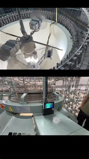 Fabric defect detection system for circular knitting machines. #knitting #knittingmachine