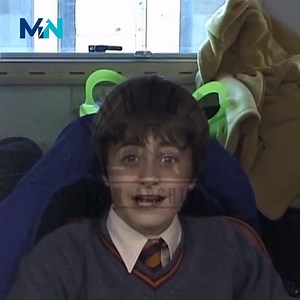 1.5M views · 27K reactions | New BTS footage from the first movie has come to light! Can you believe it's been over 20 years since our favorite trio got cast? Spoiler Alert: Daniel grew his own teeth. | MuggleNet.com | Facebook