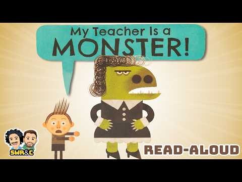 📚 My Teacher Is A Monster! | Funny READ-ALOUD for Kids