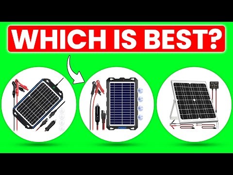 Best Solar Powered Battery Charger (SUNER POWER vs POWOXI vs SOLPERK)