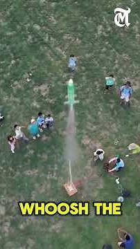 Student-Made Soda Bottle Rocket – DIY STEM Project #science