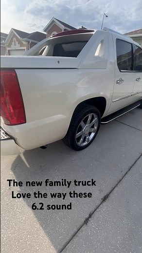 2007 Cadillac Escalade EXT with a MBRP 3inch full exhaust COLD START