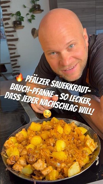 🔥 Palatine Sauerkraut and Pork Belly Skillet – So delicious that everyone will want seconds! 🤤