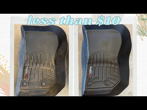 HOW TO RESTORE YOUR OLD WEATHER TECH MATS