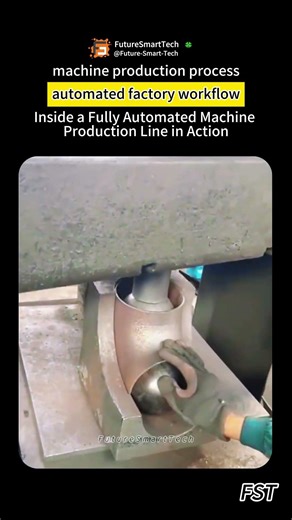 Inside a Fully Automated Machine Production Line in Action