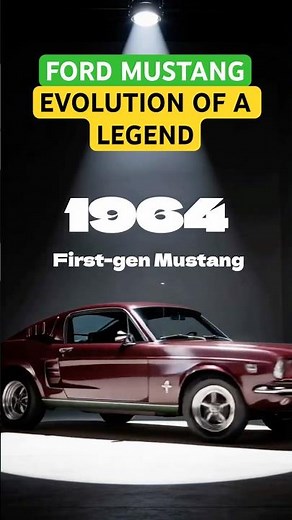Ford Mustang Evolution (1964–2024): 60 Years of America’s Most Iconic Muscle Car
