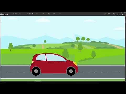 Car Animation tutorial - Adobe Animate 2023