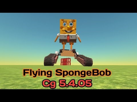 How to make flying and moving SpongeBob chicken gun 5.5.0