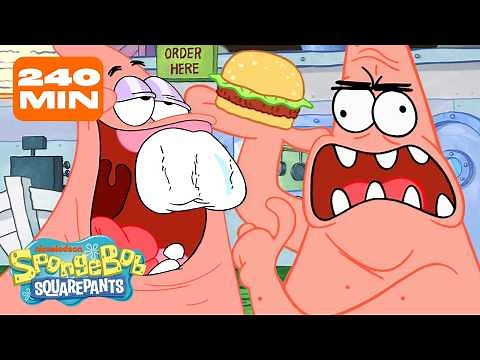 4 HOURS of Patrick Being Patrick ⭐️ | SpongeBob