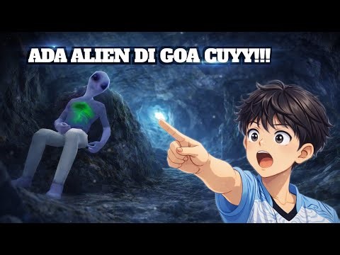 How to get to the alien Easter egg location in the cave in bus simulator Indonesia....