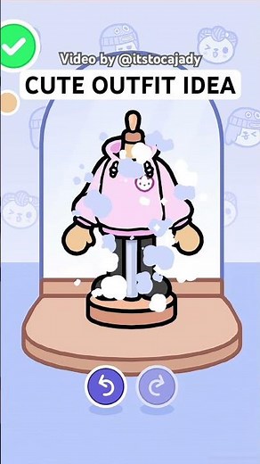 TUTORIAL HOW TO MAKE A CUTE AND AESTHETIC OUTFIT IN TOCA BOCA 🥳 video by @itstocajady