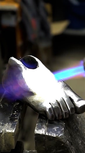 Forging A Sledge Hammer Into A Foot 1 | DIY & Crafts