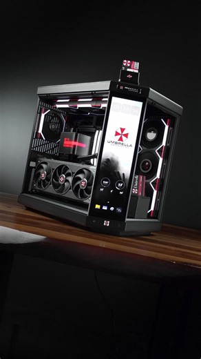 MancavePC on Instagram: "They said “build one.” We said… evolve it. 🧬 From the first Umbrella concept to what you’re seeing now — each build unlocked the next level. More detail. More lore. More obsession. This isn’t just a PC series anymore. It’s a progression arc — Resident Evil energy, rebuilt in hardware form. And yes… this is how power-ups are supposed to look. 🔥 If you know, you know. If you don’t… you’re late to the story. #UmbrellaBuild #ResidentEvilPC #NemesisBuild #PCPowerUp #GamingL
